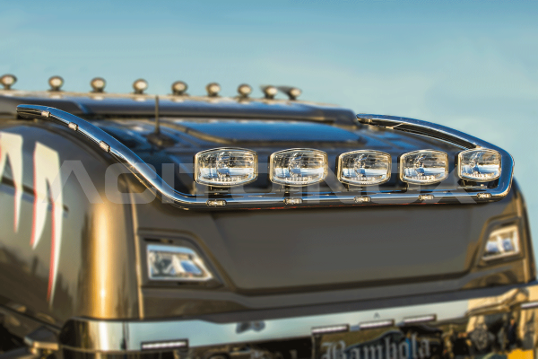 Accesorios de acero inoxidable para la serie Scania 4